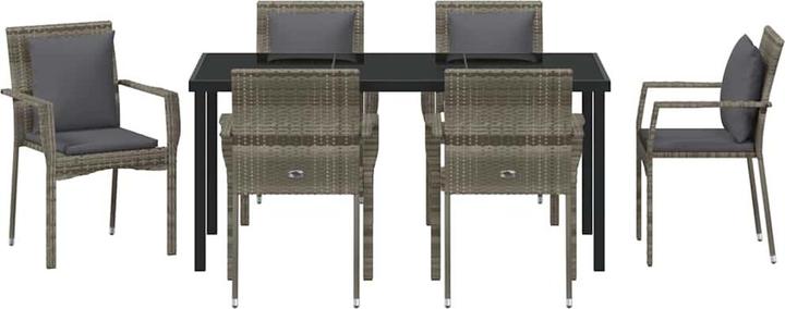 Produktbild vidaXL Garten Essgruppe (160 x 80 x 73 cm)