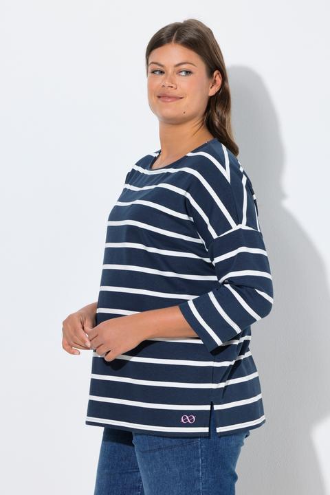 Produktbild Laurasøn Sweatshirt, Ringel, 3/4 Arm, OEKO-TEX (48)