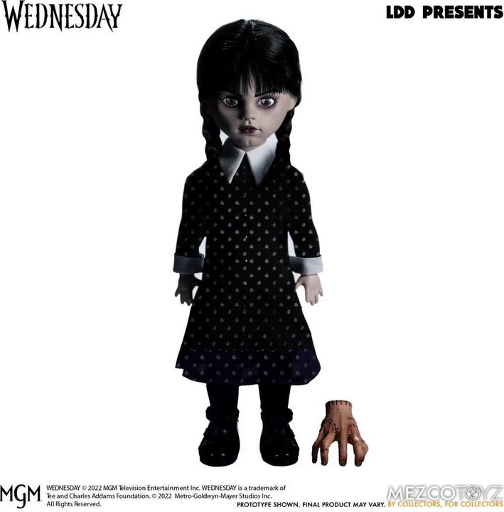 Mezco Toys AF Netflix - Wednesday : Wednesday Addams (Mercoledi) 25cm