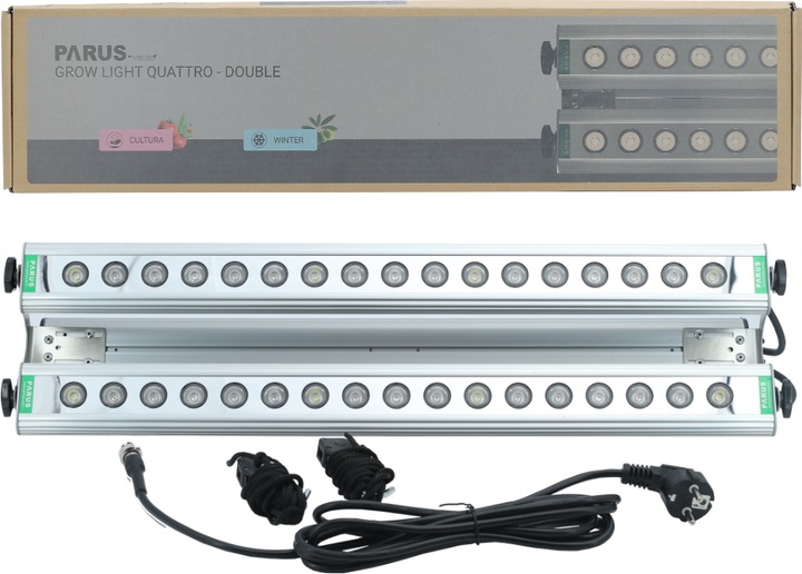 Actual product image Parus by Venso plant fitting GrowLight Quattro 60W, stimulation of photosynthesis and chlorophyll fo (LED, 245 V)