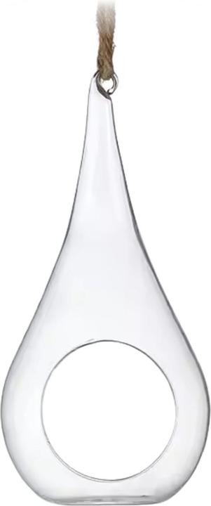 Produktbild Hermex Hängende Glasvase (1 x, 9 x 9 x 18 cm)