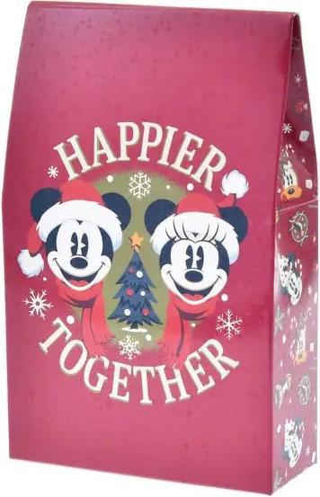 Image du produit Disney Mickey & Minnie Sac cadeau type boîte (XS) Noël