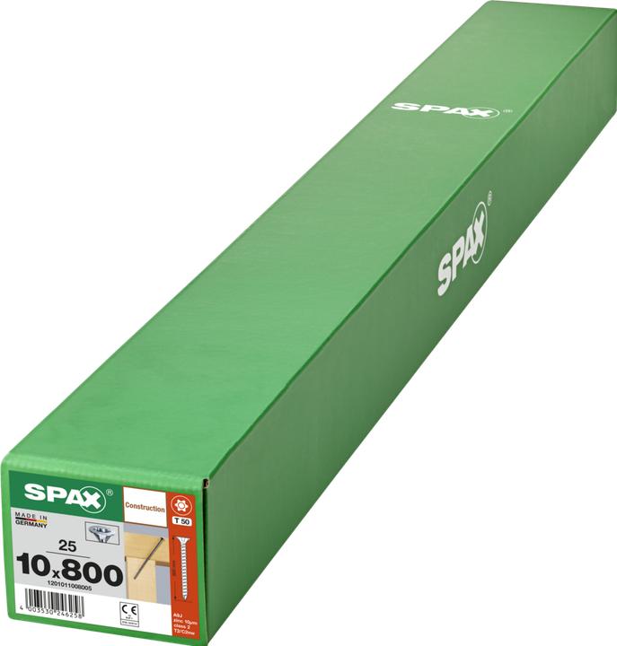 Actual product image Spax Countersunk Multi-Head T-Star Plus T50 Fully Threaded Cut Wirox (25 Screws per piece)