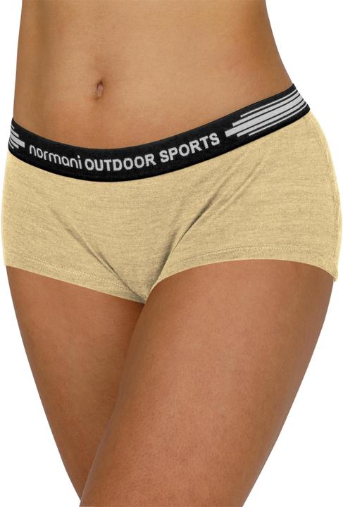 Actual product image Normani 2-pack ladies' merino boxer shorts "Morwell" - 9587 (S, Single pack)