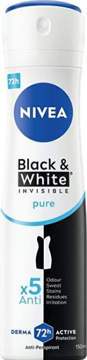 Produktbild NIVEA Invisible Black & White Pure (Spray, 150 ml)