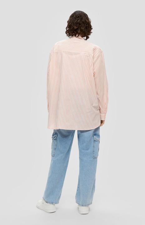Produktbild S.Oliver Bluse Longbluse mit Streifen (42)