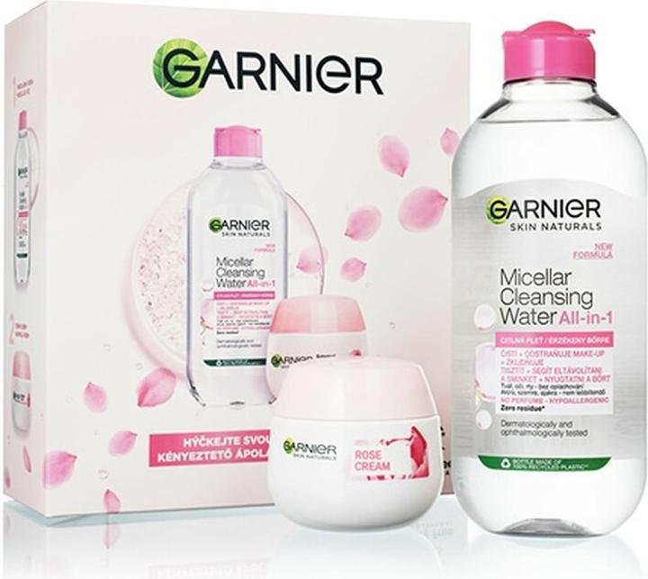 Garnier Skin Naturals Rose Cream (Gesichtspflege Set)