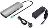 Produktbild i-tec USB-C Metal Nano Dock 2x HDMI 1x GLAN 2x USB 3.2 2x USB 2.0 1x USB-C 3.2 Gen.1 Data 1x USB-C 1 (USB-C, 2 Ports)