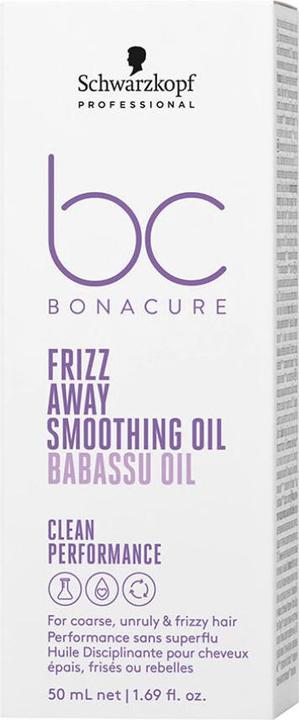 Immagine prodotto Schwarzkopf Professional BC Bonacure Frizz Away Olio Levigante (50 ml)