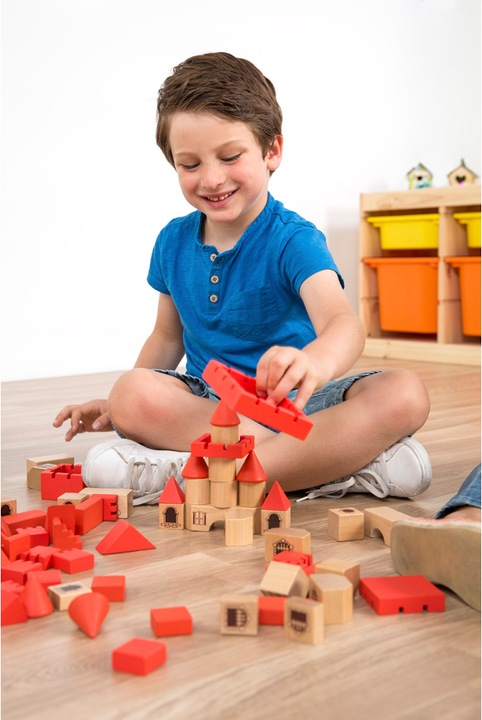 Actual product image Miniland Stacking Castle