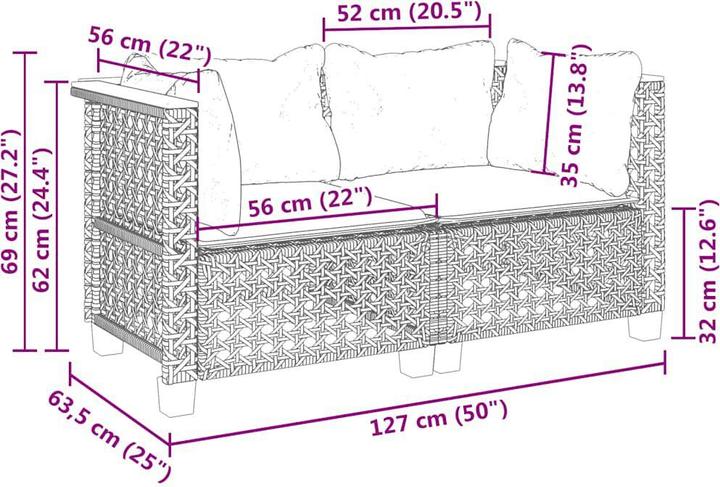 Produktbild vidaXL Hadassah