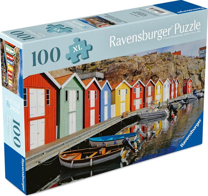 Produktbild Ravensburger Bunte Häuser in Schweden (100 Teile)