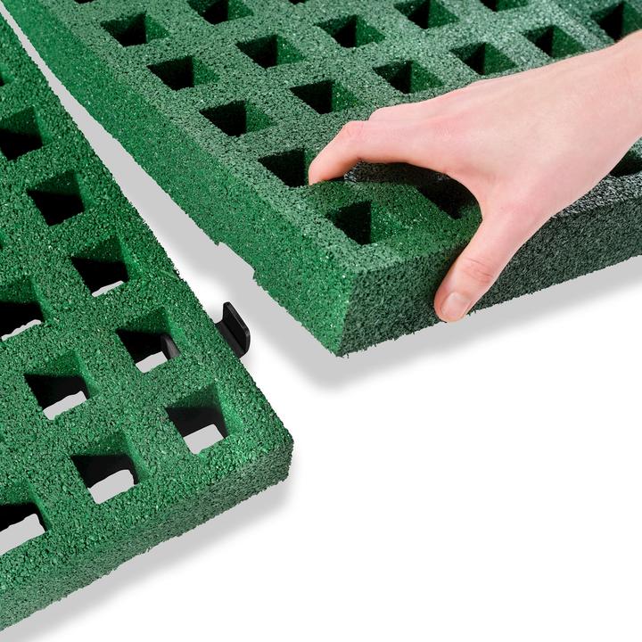 Produktbild Exit Dynamic ebenerdiges sports Trampolin ø427cm - schwarz (427 cm)