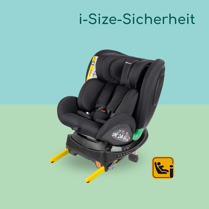 Actual product image Bebeconfort BBC EvolveFix + I-Size Black Mist (Reboarder)