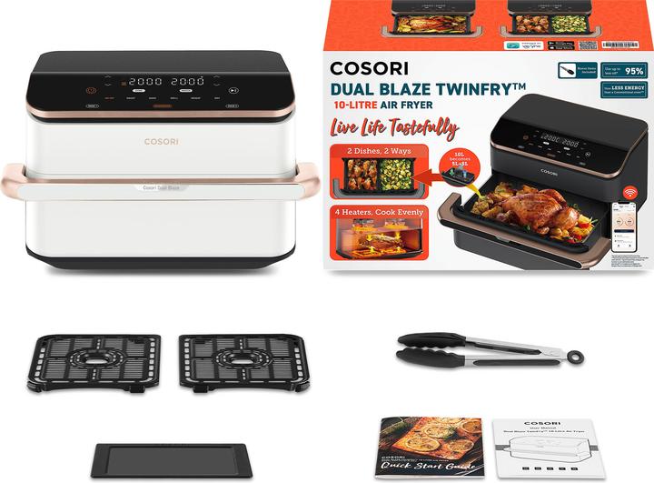 Image du produit Cosori Dual Blaze Twinfry Chef Edition
