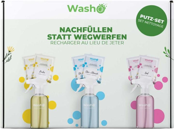 Actual product image Washo Surface cleaner plaster set