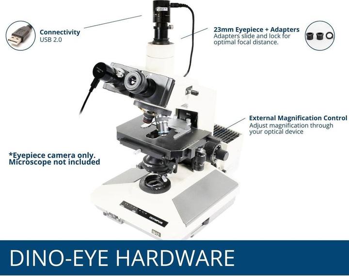 Immagine prodotto Dino Lite Okularkamera AM7025X, Vergrösserung: 20 ×, Funktionen