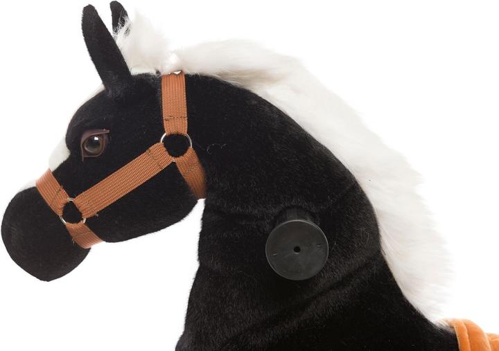 Image du produit Animal Riding Cheval d'équitation Maharajah petit (pour enfants à partir de 3 ans, couleur noir, hauteur de la