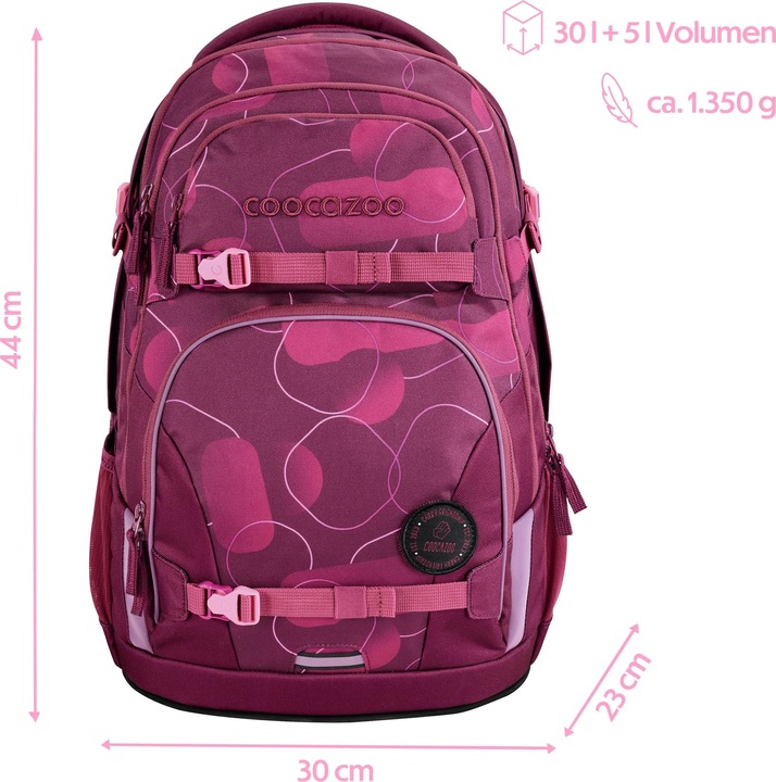 Image du produit Coocazoo sac à dos scolaire PORTER, 35 litres (35 l)