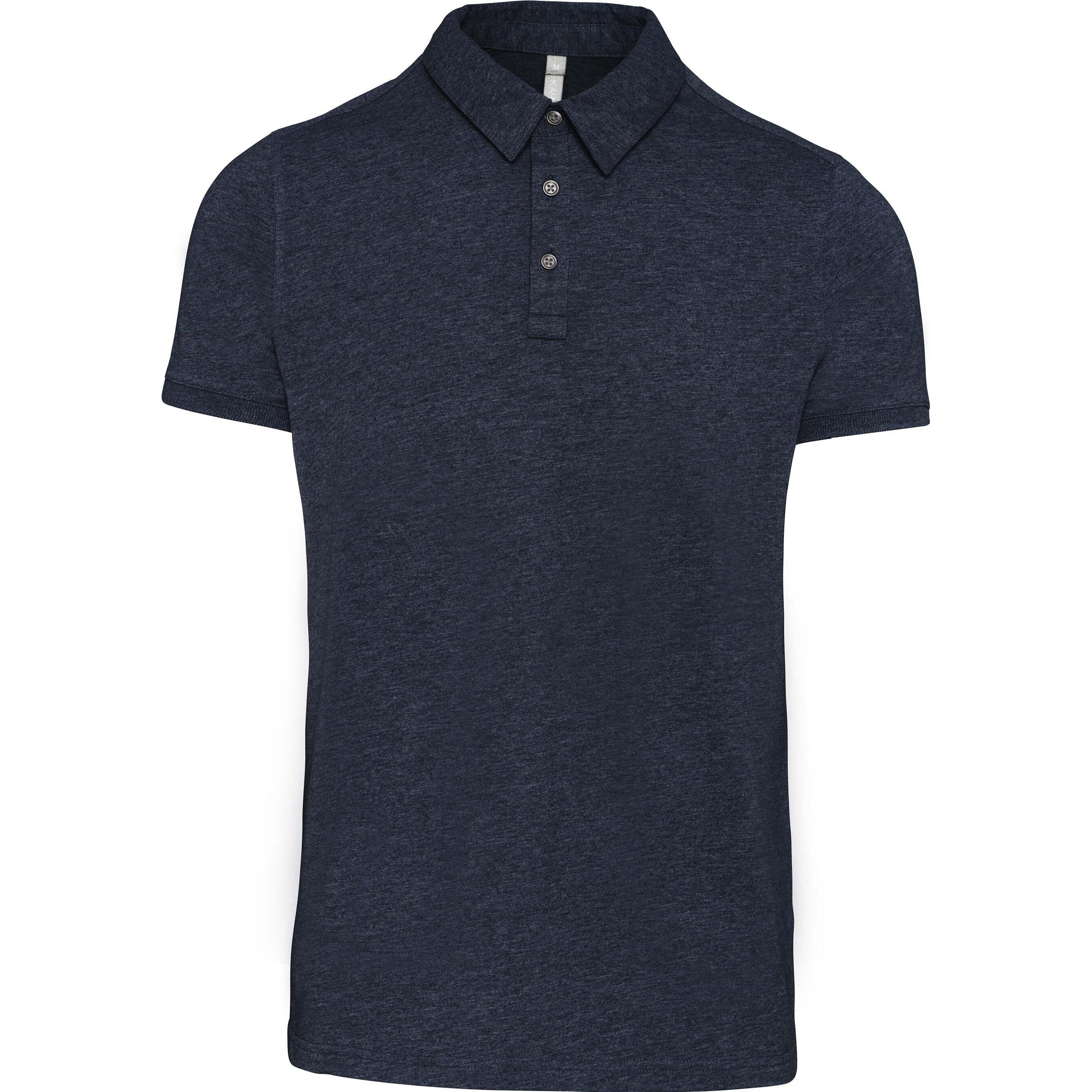 Kariban, Herren, Shirt, Jersey, Blau, (XXL)