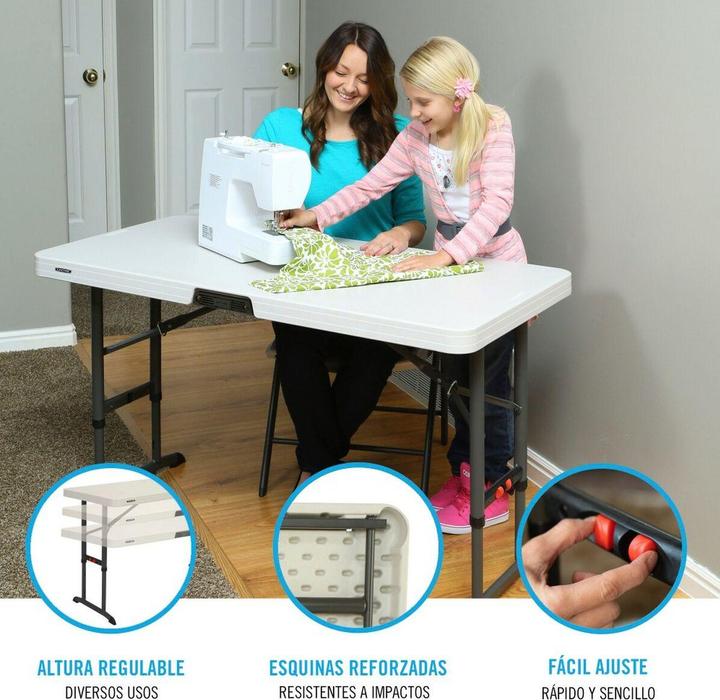 Produktbild Lifetime Allzweck Tisch 122cm, höhenverstellbar