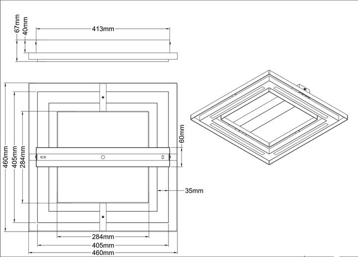 Image du produit Nino Leuchten Plafonnier RILAS (2600 lm)