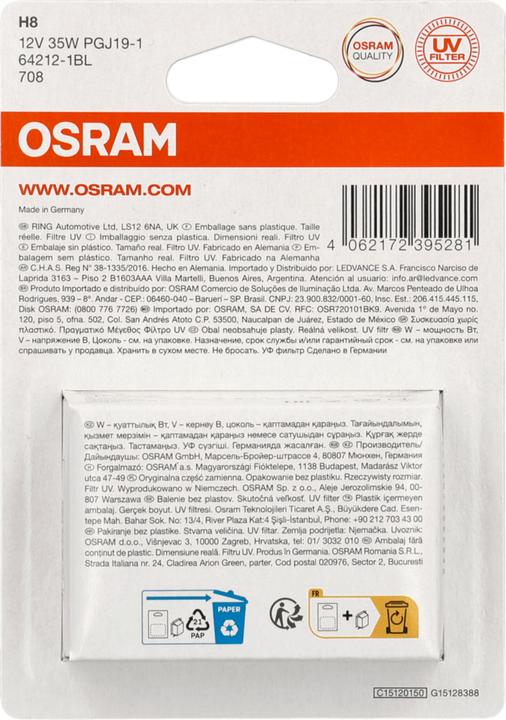 Image du produit Osram Original 2.0 (H8)