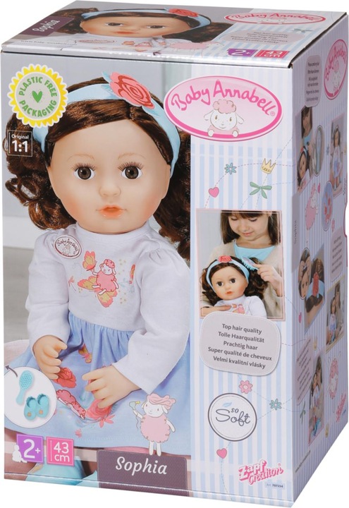 Produktbild Baby Annabell Sophia, br?nett 43cm