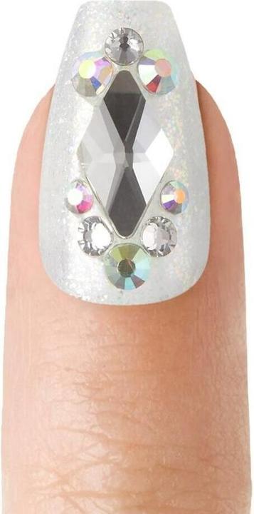 Immagine prodotto Herba Bacio Majestic Nails - In A Crown (Unghie artificiali, Trasparente, Rosa)