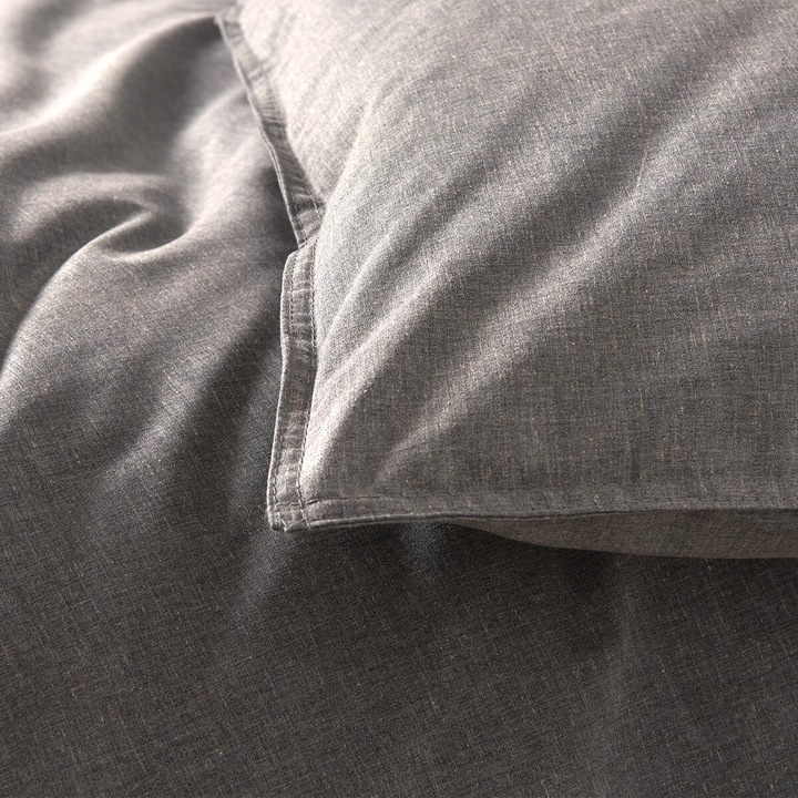 Produktbild Traumschlaf Basic Chambray (Bettwäsche Set, 160x210 cm + 65x100 cm)
