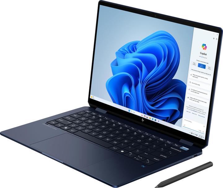 Actual product image HP OmniBook Ultra Flip Laptop 14-fh0172ng (14", 2000 GB, 16 GB, DE, Intel Core Ultra 7 265)