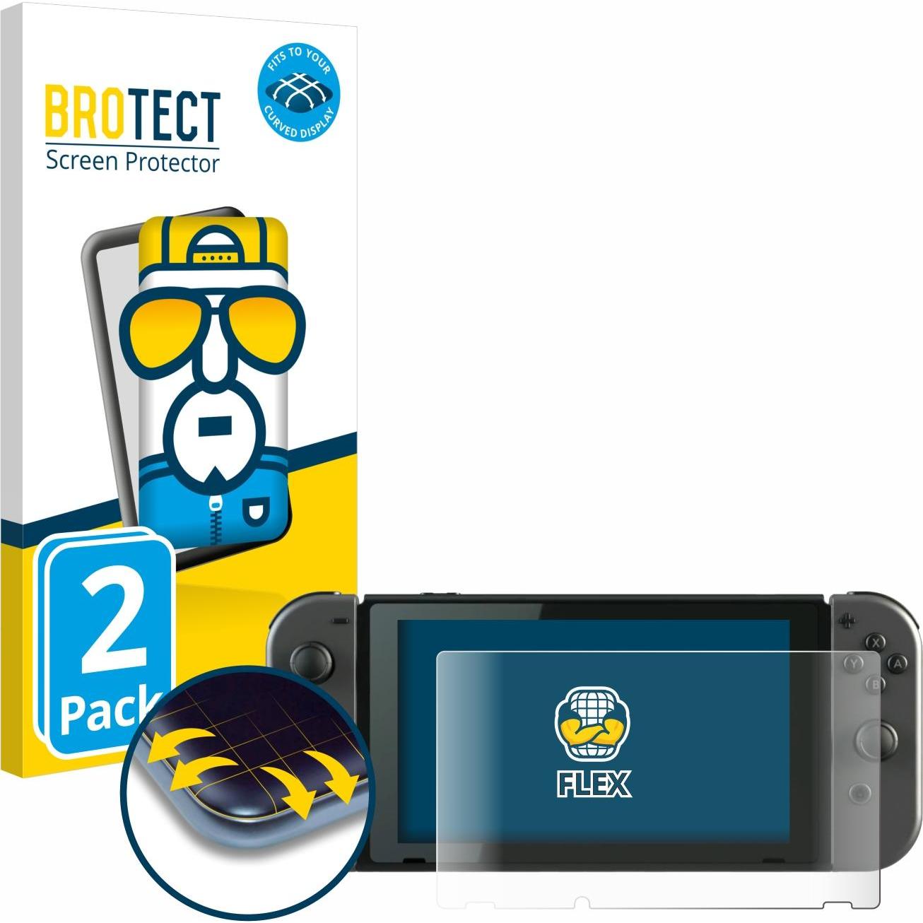 BROTECT Full-Screen Displayschutz (DSi XL), Weiteres Gaming Zubehör, Transparent