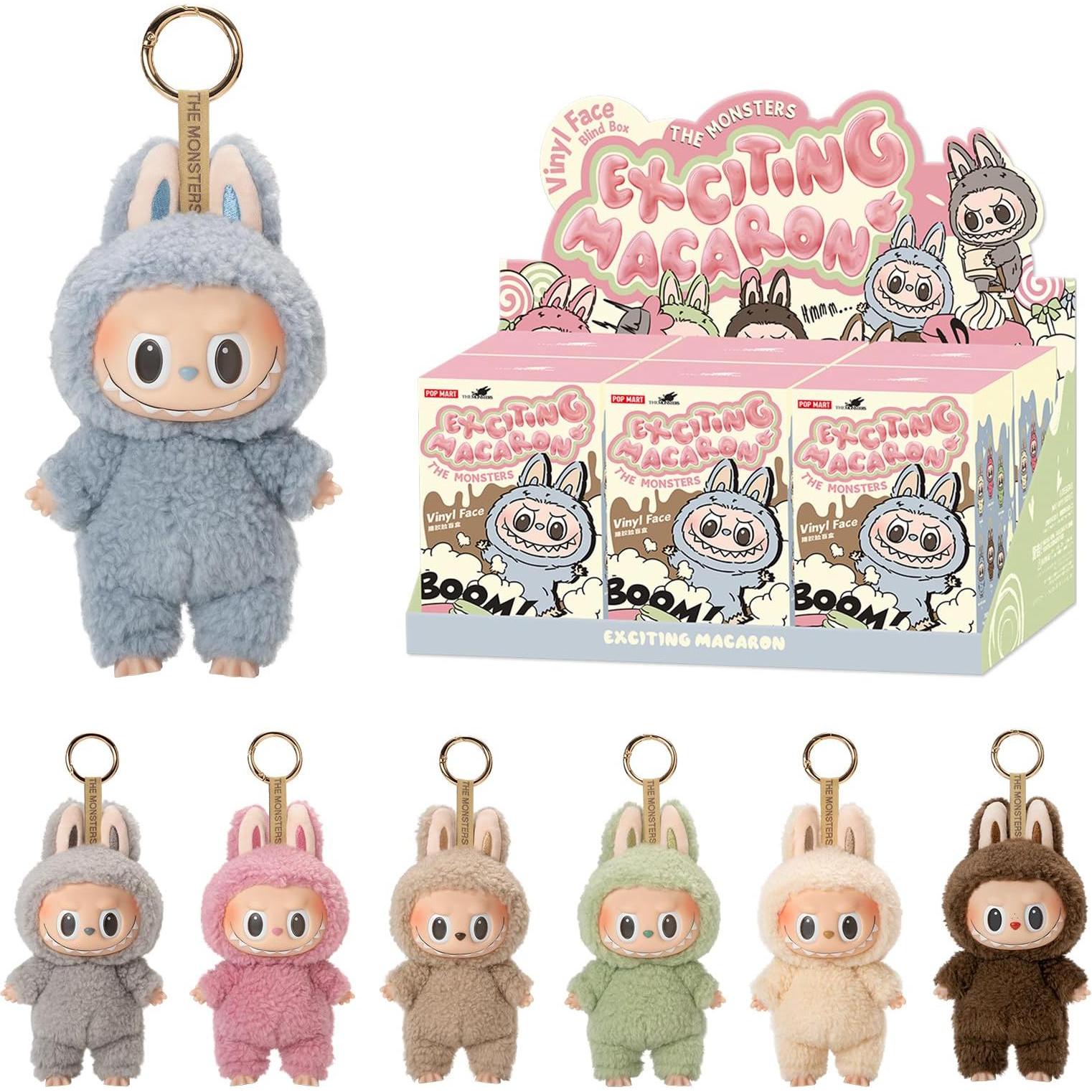 アイドル POP MART Exciting Macaron LABUBU Original Labubu V1 Pop Mart The Monsters Exciting Macaron