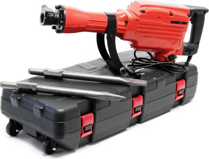 Actual product image Wiltec Demolition Hammer Jackhammer Concrete Breaker and Chiselling Tool 1700w (Electrical connection)
