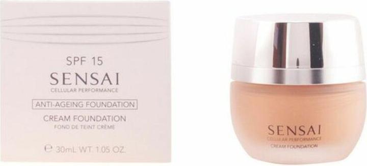 Actual product image Sensai Cellular Performance Cream Foundation SPF 15 (CF24 Amber Beige)