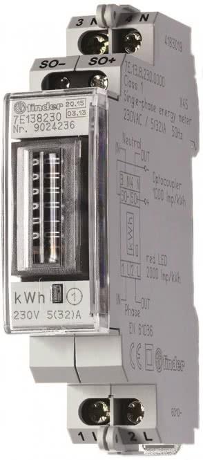 Produktbild Finder Wechselstromzähler mechanisch