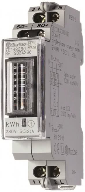 Produktbild Finder Wechselstromzähler mechanisch