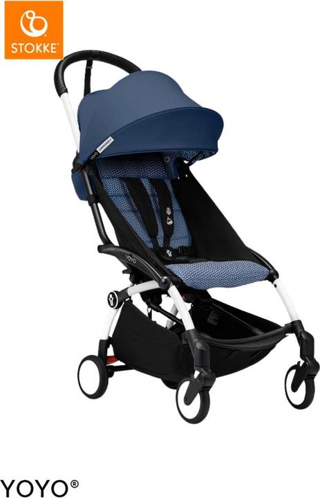 Actual product image Stokke YOYO³ 0+ white with 6+ textile set