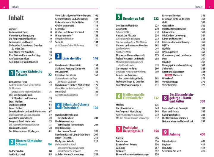 Immagine prodotto Guida di viaggio Svizzera sassone con Dresda (Tedesco, Detlef Krell, 2024)