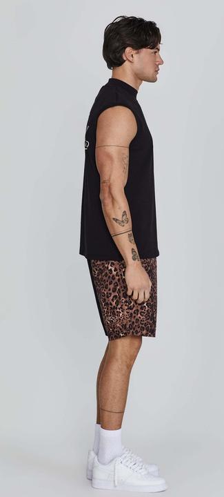 Actual product image Siksilk Shorts Animal Print Shorts (S)