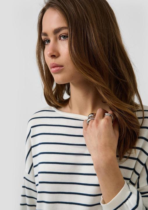 Produktbild s.Oliver Strickpullover Leichter Strickpullover aus Viskosemix (M)