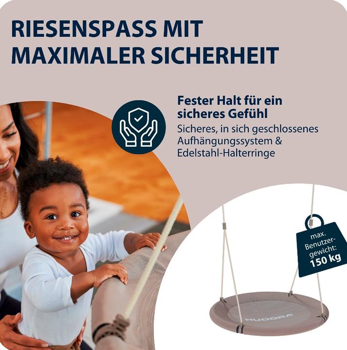 Productafbeelding Hudora Nest Swing Lounge 90cm, Zand