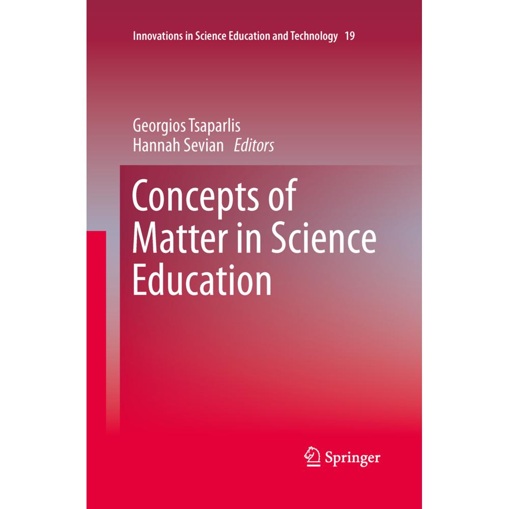 Concepts of Matter in Science Education, Fachbücher von Georgios Tsaparlis, Hannah Sevian