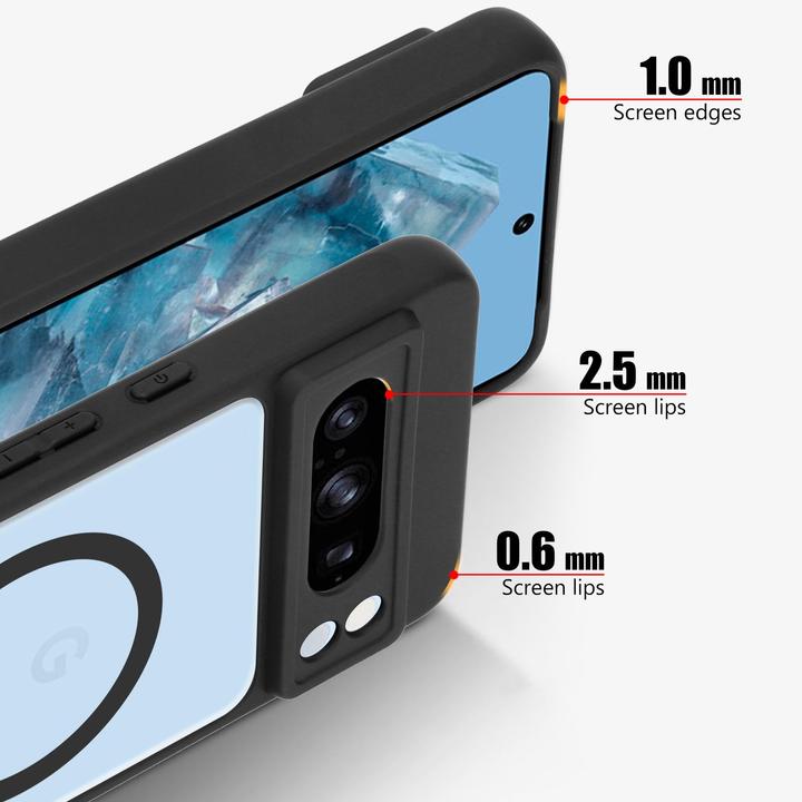 Produktbild Cadorabo Hülle für Google Pixel 8 Pro 5G kompatibel mit MagSafe TPU Schutz