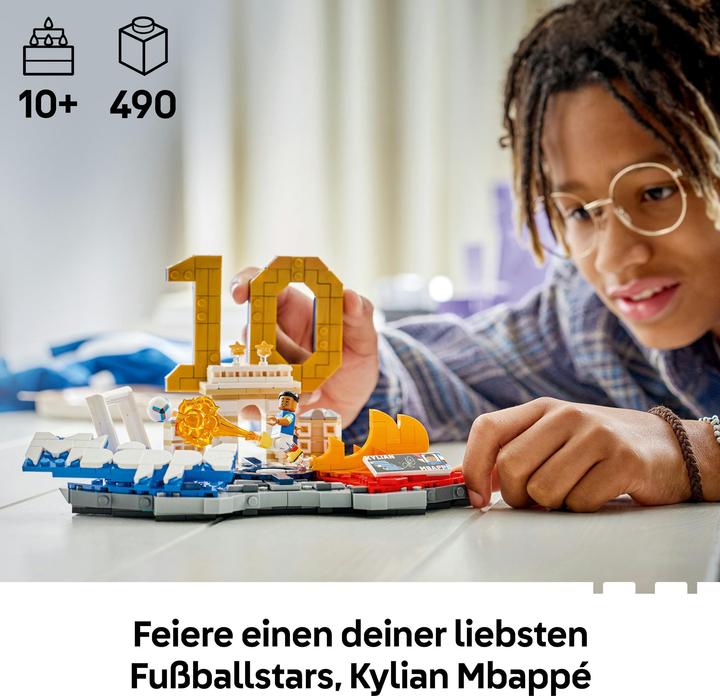 Image du produit LEGO Kylian Mbappé - Faits marquants du football (43013, LEGO Editions)