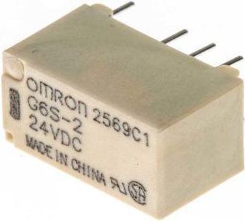 Produktbild Omron Industrial Automation Leiterplattenrelais G6S-2 24VDC