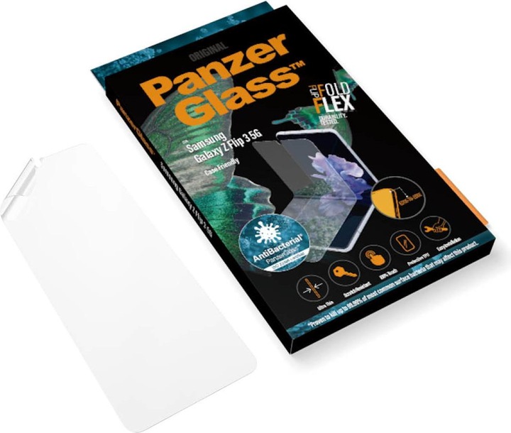 Actual product image PanzerGlass Case Friendly (1 Piece, Samsung Galaxy Z Flip3)