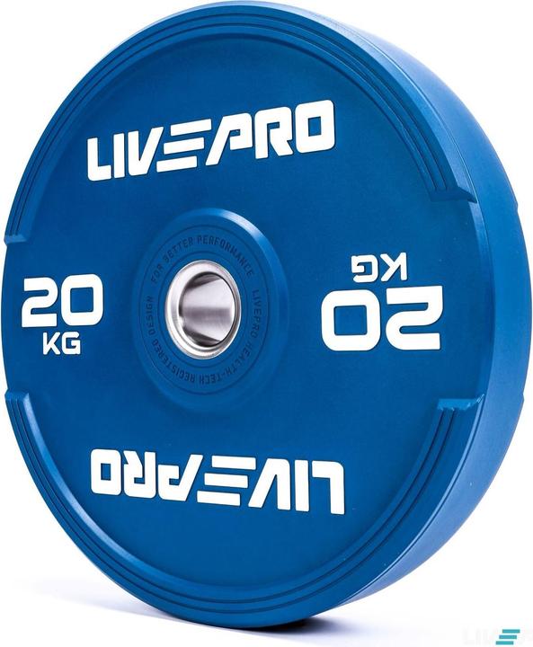 Livepro Gewicht / Hantelscheibe Bumper Platte