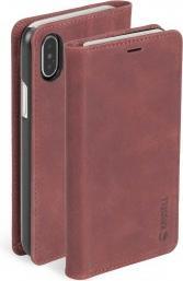 Actual product image Krusell Sunne 4 Card FolioWallet Apple iPhone XS vintage red (Apple iPhone X, Apple iPhone XS)