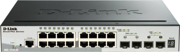 Image du produit D-Link DGS-1510-52XMP Switch Gigabit Stack géré Smart PoE+ 52 ports 4x10G (52 Ports)